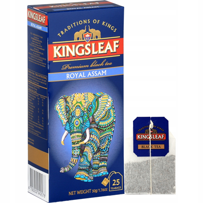 Ceai Premium Negru Indian,Basilur Kingsleaf, 50 g, 25 plicuri [2]
