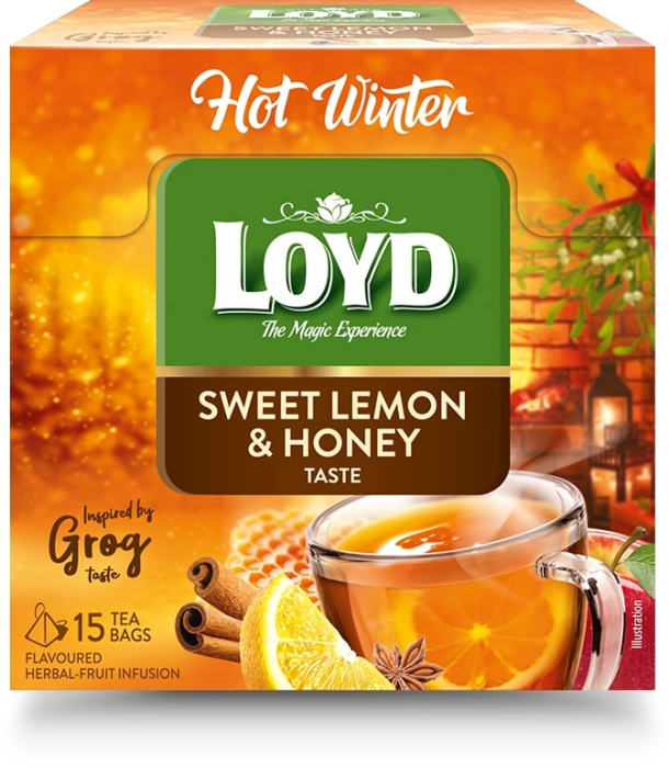 Ceai Sweet Lemon & Honey, 15 pliculete, Loyd-Vivomarket.ro [2]