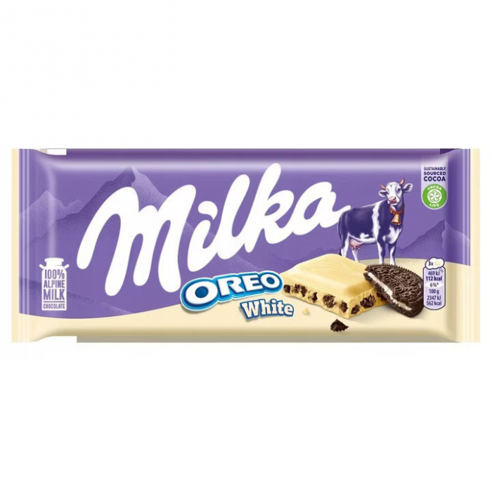 Ciocolata alba, Milka Oreo, 100 g-Vivomarket.ro [1]