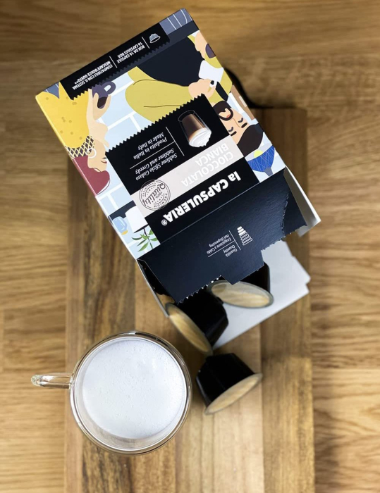 Ciocolata Calda Alba, 16 capsule compatibile Dolce Gusto - Capsuleria [2]