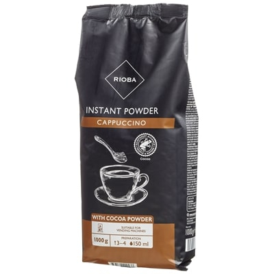 Cappuccino Instant, Rioba, 1 kg-Vivomarket.ro [1]