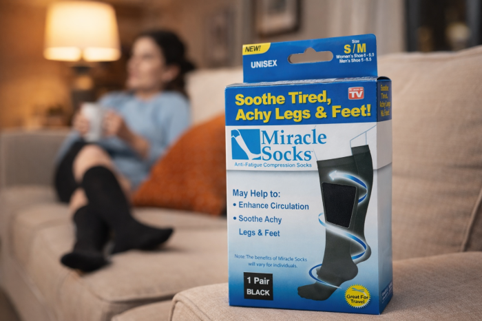 Ciorapi Medicinali pentru Compresie, marimea 39-46-Vivomarket.ro [2]