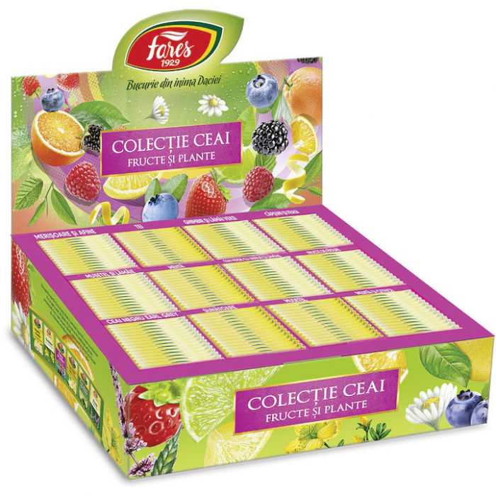 Colectie ceai fructe si plante, 180 plicuri, Fares-Vivomarket.ro [2]