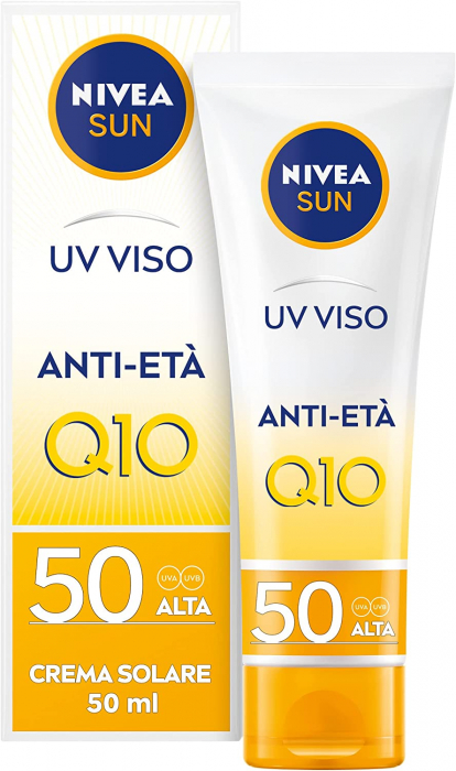 Crema de fata antirid cu protectie solara Nivea Sun UV Face SPF 50, 50 ml [1]