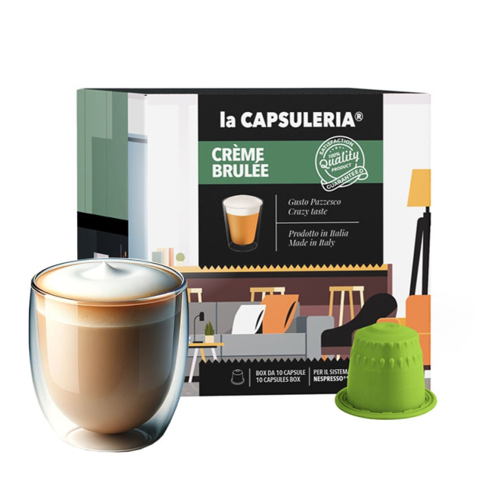 Creme Brulee, 10 capsule compatibile Nespresso - Capsuleria [1]