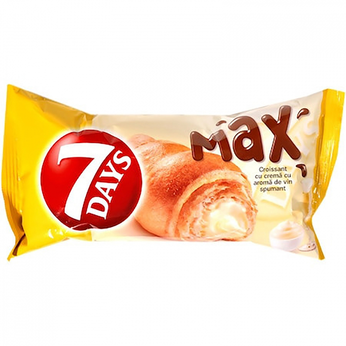 7 DAYS Croissant Max Vin Spumant, bax 20 buc x 85 g [1]