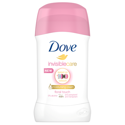 Deodorant antiperspirant stick Dove Invisible Care, 40 ml [1]