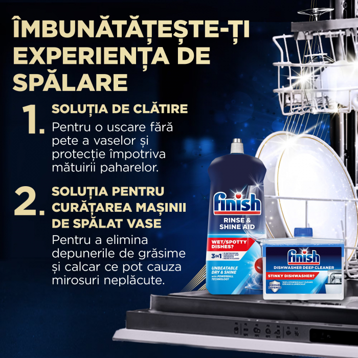 Detergent capsule pentru masina de spalat vase Finish Ultimate Plus cu Lamaie, 70 spalari [2]