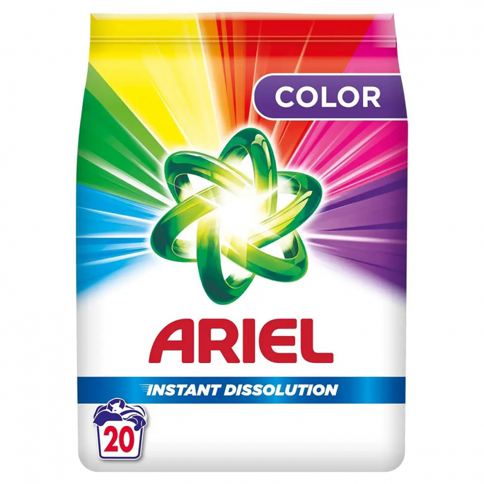 Detergent de rufe automat Ariel Color, 1,5 kg, formula concentrata, 20 spalari [4]