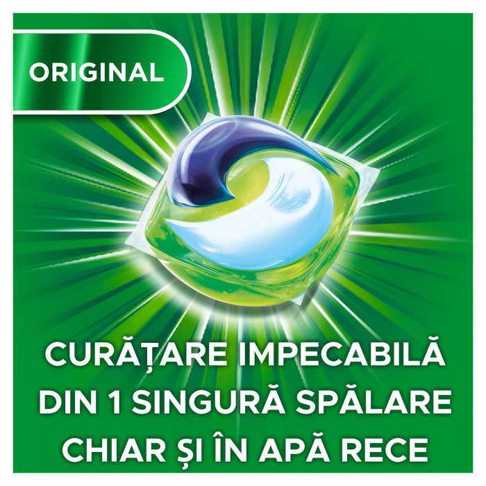 Detergent de rufe capsule Ariel All in One PODS Mountain Spring, 65 spalari [2]