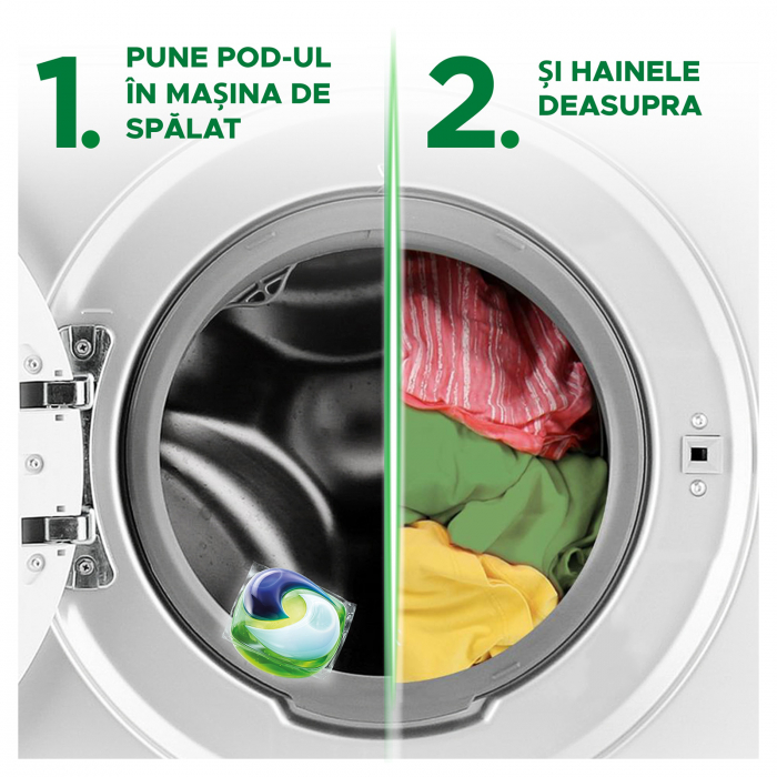 Detergent de rufe capsule Ariel All in One PODS Mountain Spring, 65 spalari [7]
