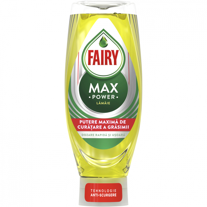Detergent de vase Fairy Max Power Lamaie, 650 ml [1]