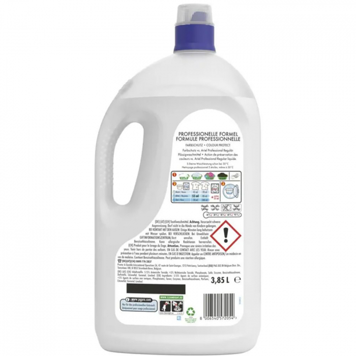 Detergent lichid ARIEL Professional Universal+, 2 x 3.85 l, 140 spalari [3]
