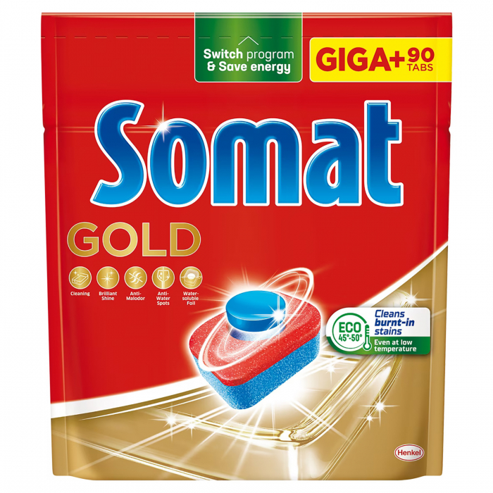 Detergent pentru masina de spalat vase Somat Gold, 90 spalari [1]