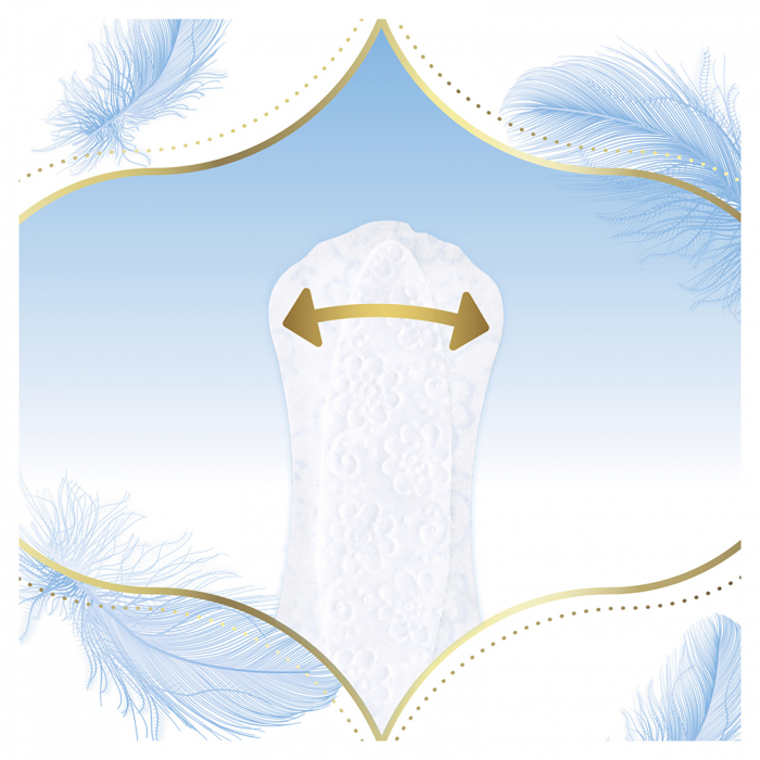 Discreet  Absorbante zilnice Skin Love Multiform, 54 bucati [4]