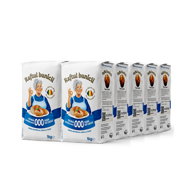 Faina Alba Tip 000 10 x 1 Kg, Raftul Bunicii [2]