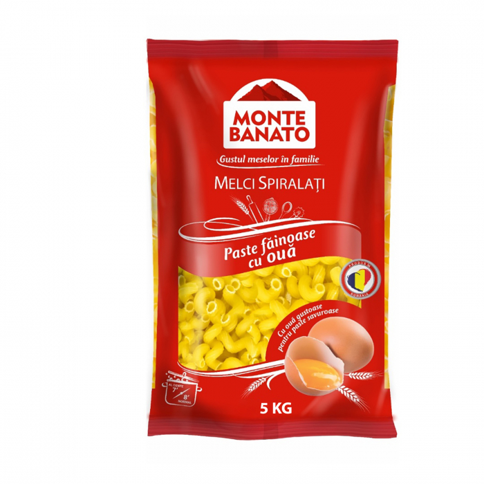 Paste Melci Spirala, Monte Banato, 5 Kg [1]