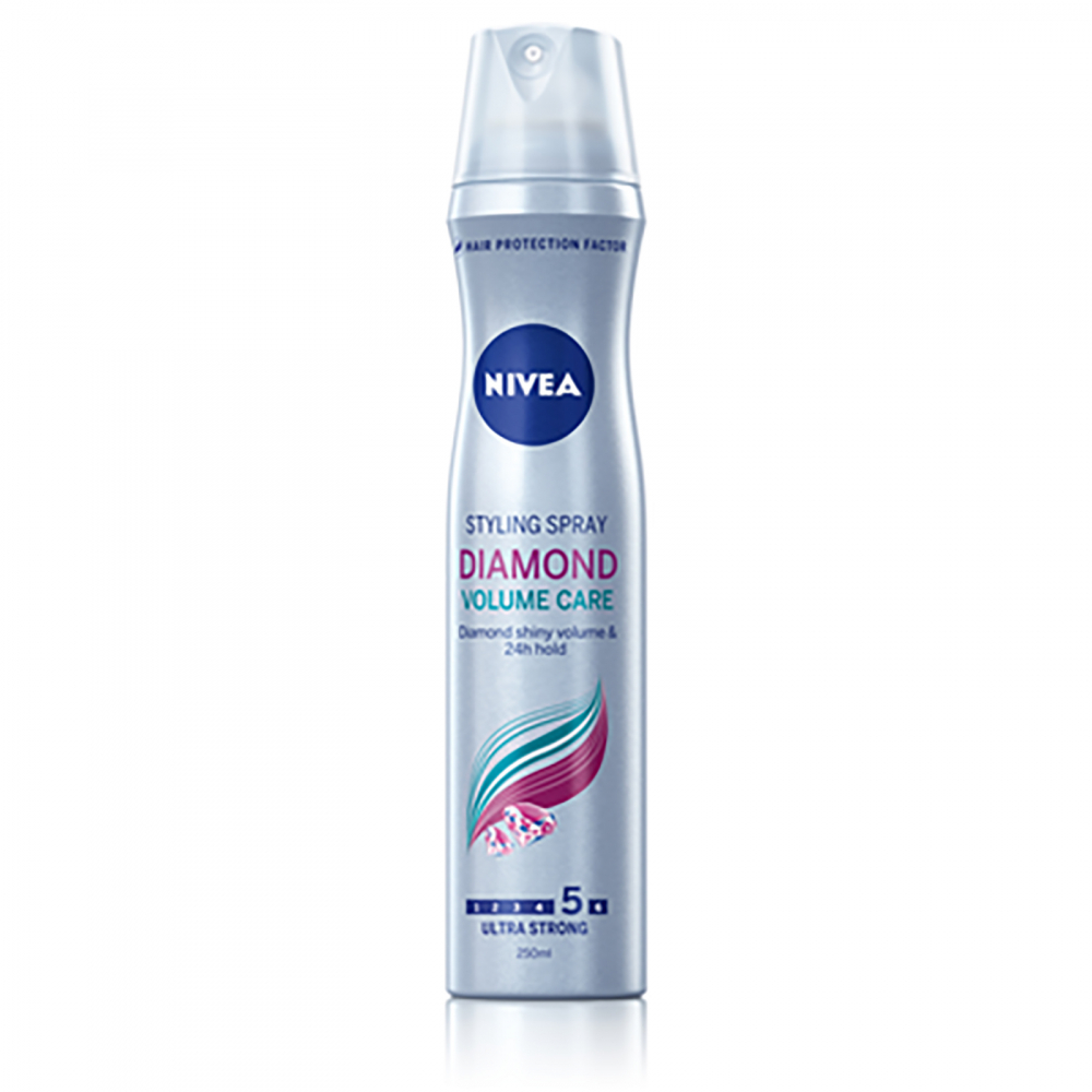 Fixativ spray Diamond volume, Nivea, Nivel de fixare 5, 250ml [1]