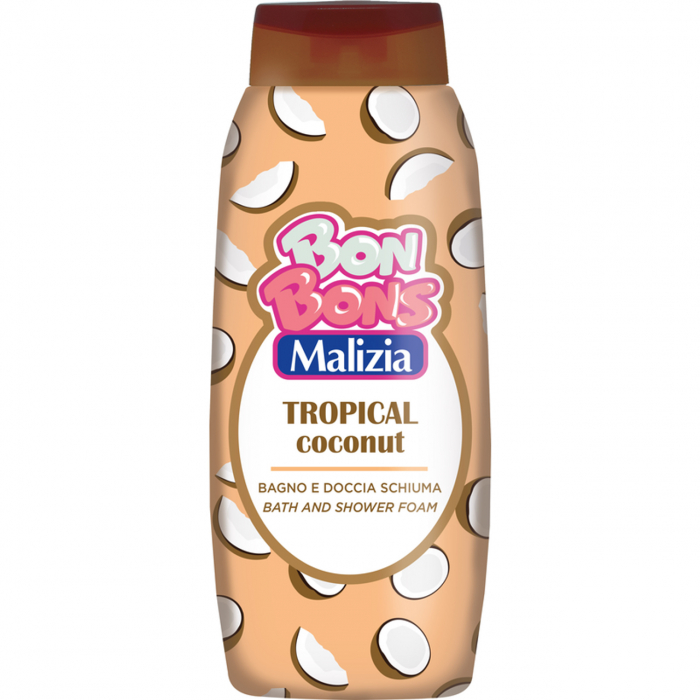 Gel de dus Bon Bons Tropical Coconut, Malizia, 500 ml [1]