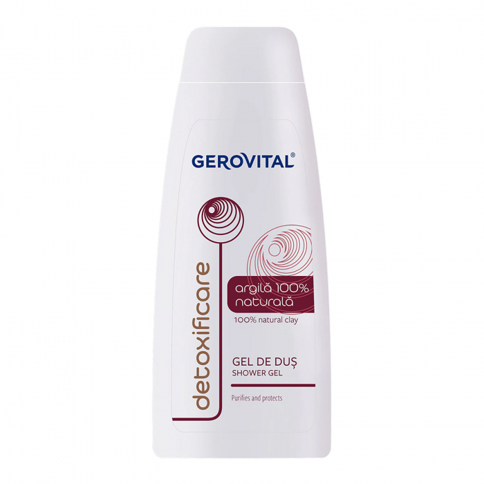 Gel de dus Gerovital cu Argila 100% Naturala, 400 ml [1]