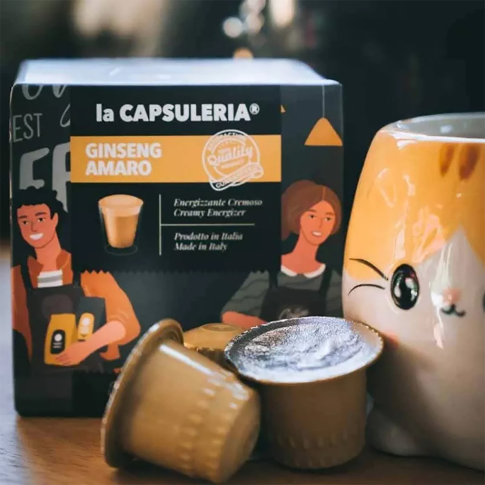 Ginseng amar, 10 capsule compatibile Nespresso - Capsuleria [3]