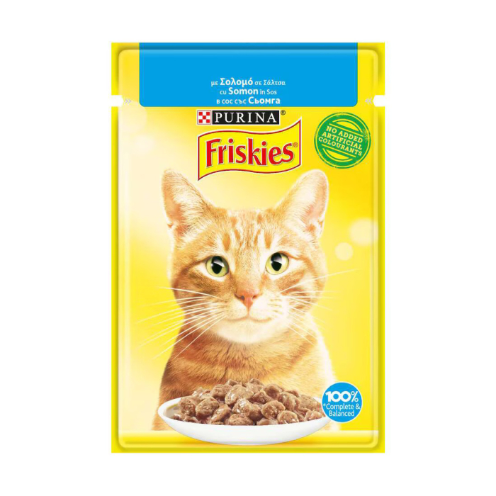 Hrana umeda pentru pisici Friskies Adult, Somon, 26 x 85 g [1]
