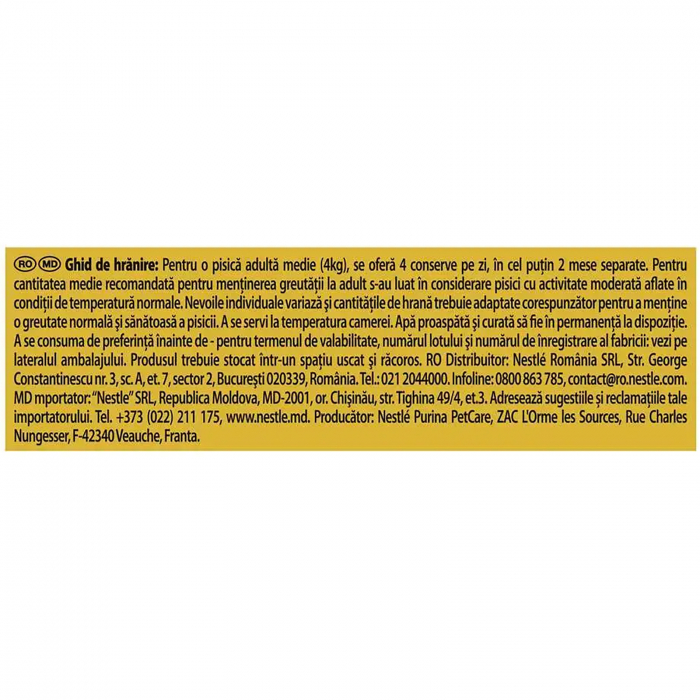 Hrana umeda pentru pisici Gourmet Gold, Mousse Vita, Curcan si Rata, Somon si Pui, Pui si Ficat, 4 x 85 g [9]