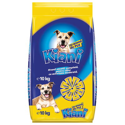 Hrana Uscata cu Aroma de Pui Talie M/L, 10 Kg, Kiani [2]