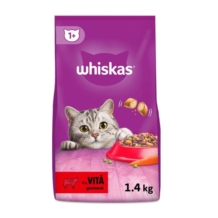 Hrana uscata pentru pisici Whiskas, Vita, 1.4Kg [1]