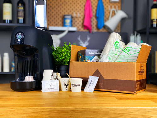 Kit Accesorii Cafea, Eco - Zahar, Palete cafea, Pahare - Capsuleria [2]