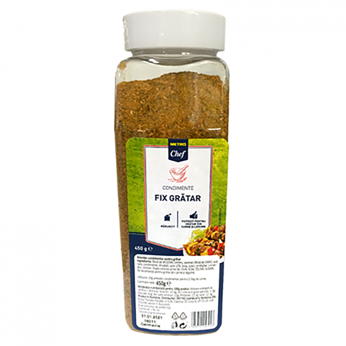 Mix condimente pentru gratar Metro Chef, 250 g [1]