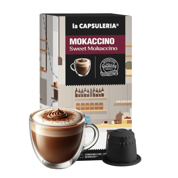 Mokaccino, 10 capsule compatibile Nespresso - Capsuleria [1]