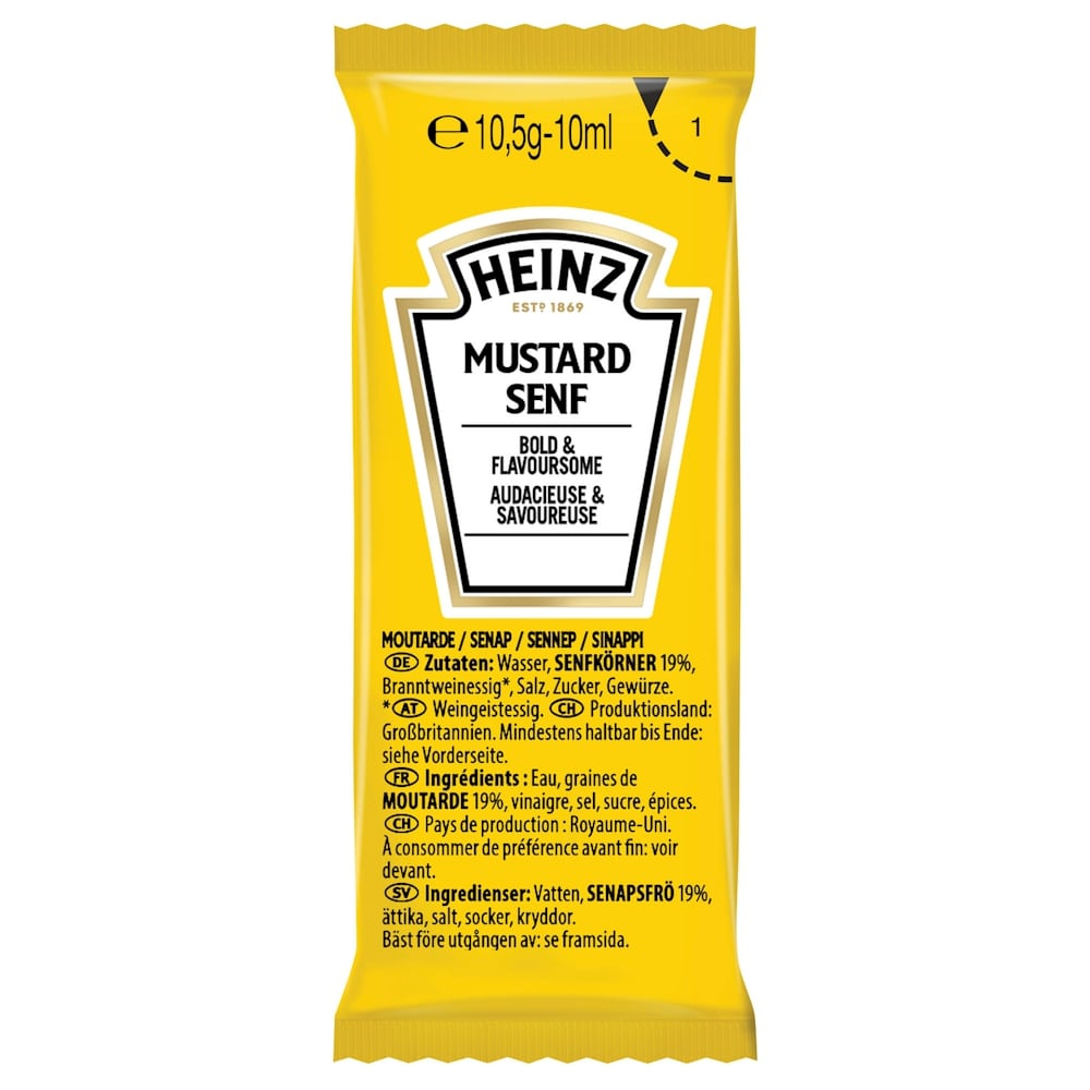 Mustar monoportii, Heinz, 200 x 10 ml-Vivomarket.ro [2]
