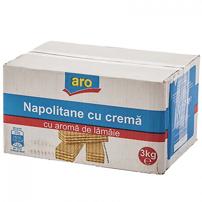 Napolitane cu Crema de Lamaie 3 Kg, Aro [1]