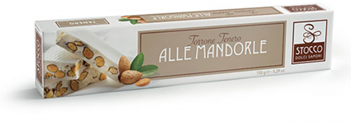 Nougat moale, Torrone cu migdale, Stocco, 150 g [2]
