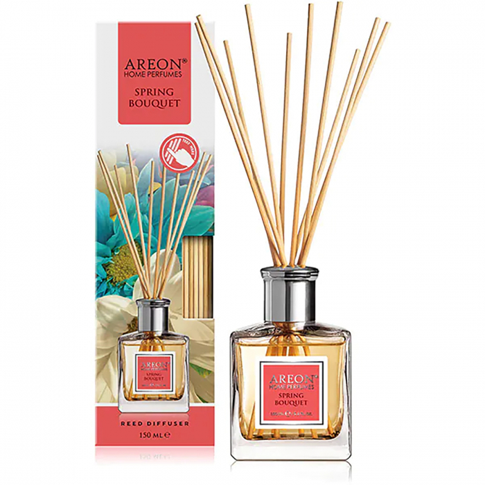 Odorizant de camera cu betisoare, Areon Home Perfume Spring Bouquet, 150 ml [2]