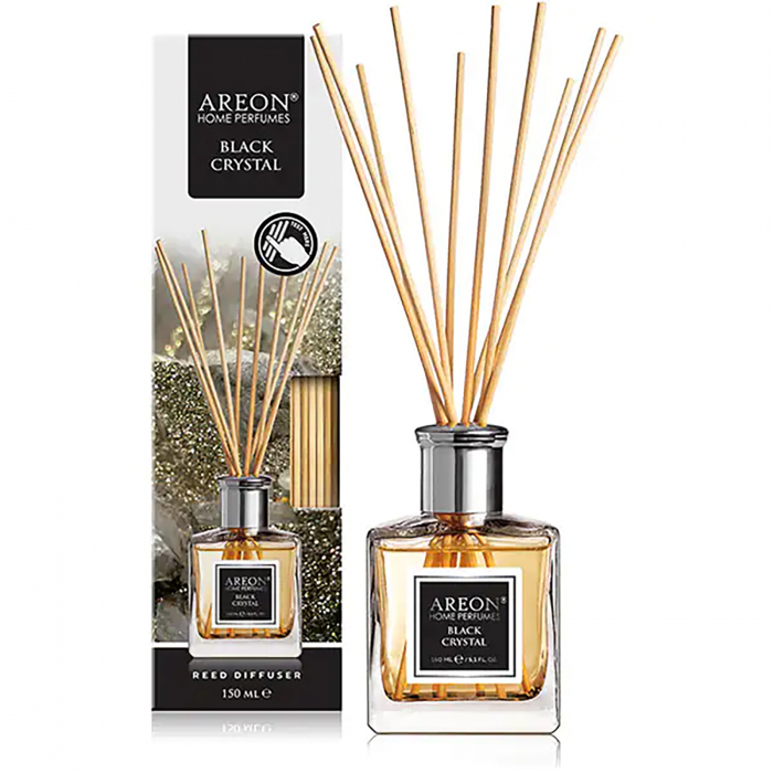 Odorizant de camera cu betisoare, Areon Home Perfume Black Crystal, 150 ml [2]