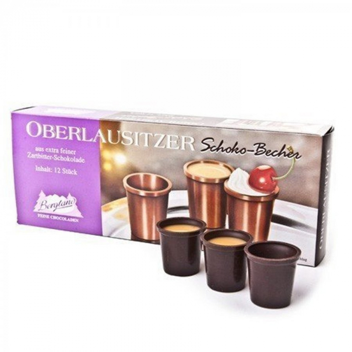 Pahare din ciocolata neagra, 12 Buc, 125 g [2]