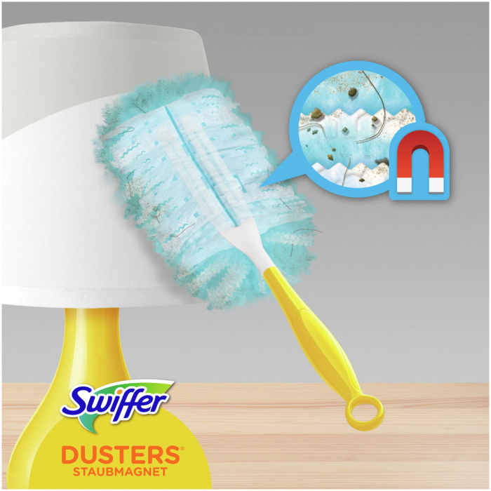 Pamatuf pentru curatarea prafului Swiffer Duster Kit Trap & Lock [3]