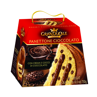 Panettone cu Crema si Fulgi de Ciocolata 750 g, Granducale [1]