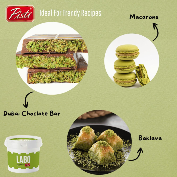 Pasta pura de fistic Pisti LABO 100%, Professional, 3 kg [4]