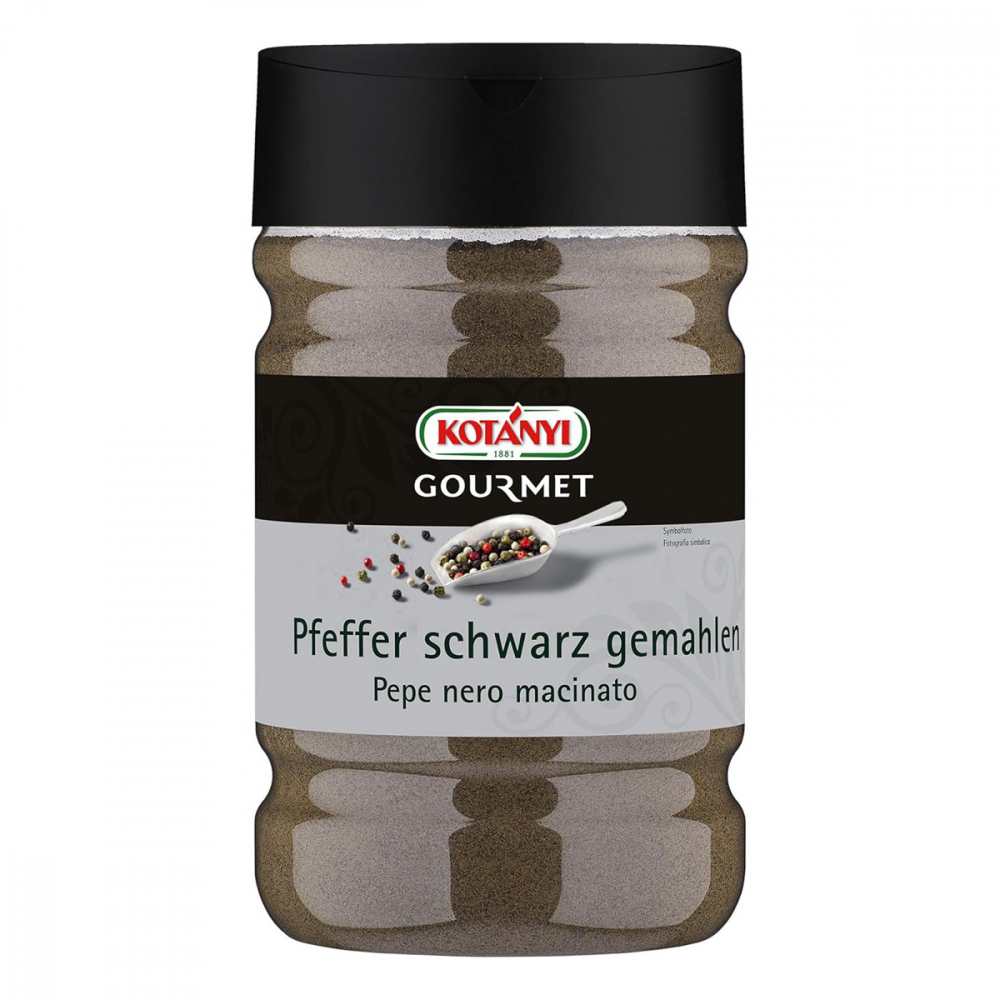 Piper negru macinat, 600 g, Kotanyi Professional [3]