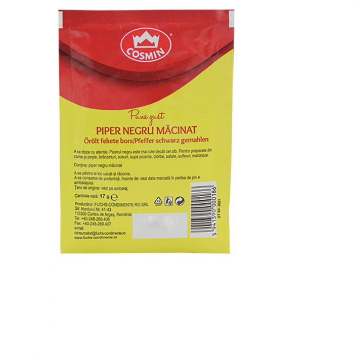 Piper negru macinat, Cosmin, 17 g [2]