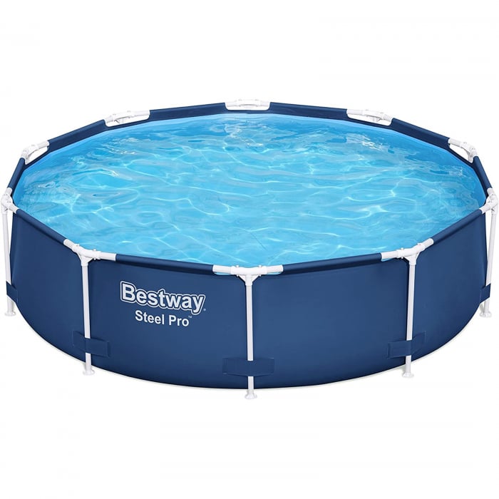 Piscina cu cadru metalic Rotunda Bestway Steel Pro, pompa filtrare, 305X76 Cm, 4678 litri [5]
