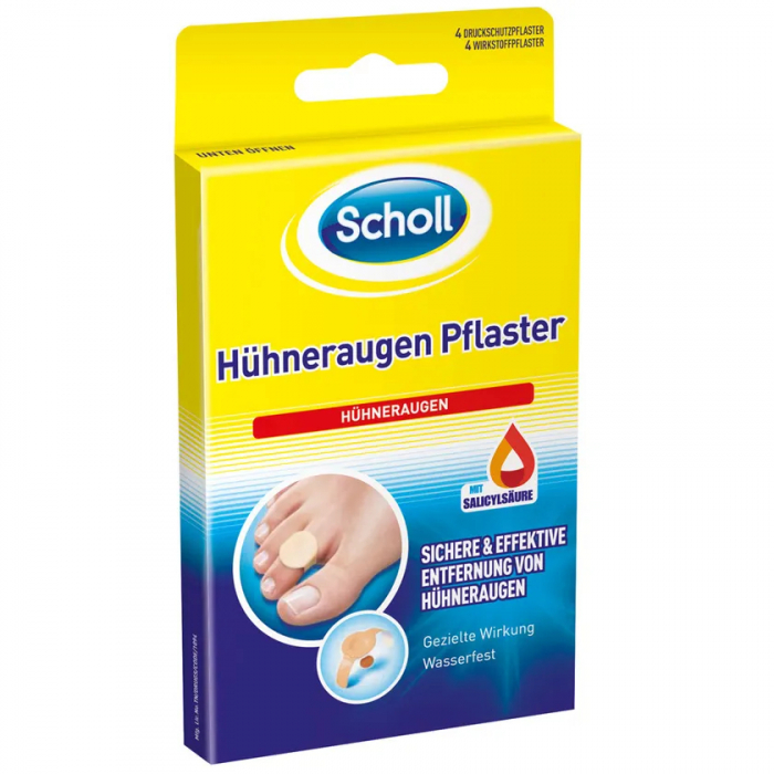 Plasturi pentru indepartarea bataturilor, Scholl, 4 bucati [2]