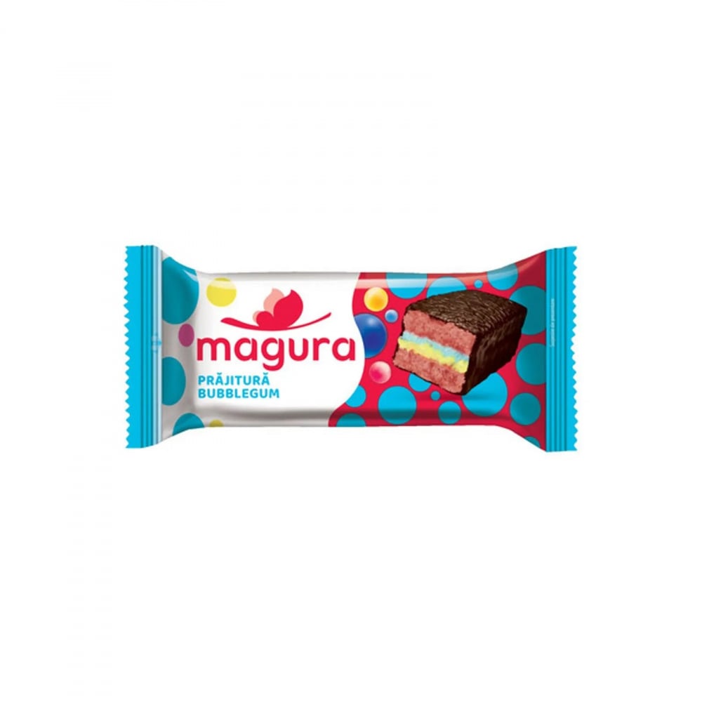 Prajitura cu Crema de Bubblegum, 24 x 35 g, Magura-Vivomarket.ro [1]