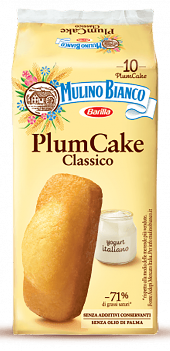 Prajitura PlumCake clasic, cu iaurt, Mulino Bianco, 330 gr [1]