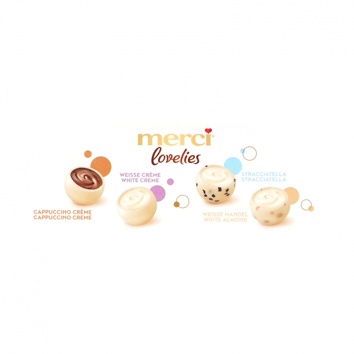 Praline Merci Lovelies White, 185 g [2]