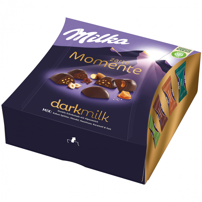Praline Milka Delicate Moments, Darkmilk, 140 g [2]