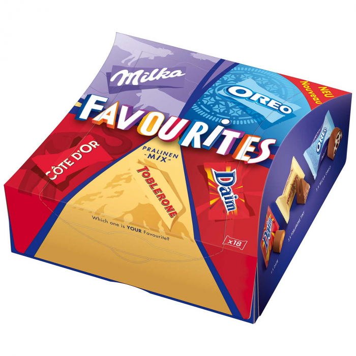 Praline Milka Favourites, Mix de 18 ciocolatele, 159 [3]